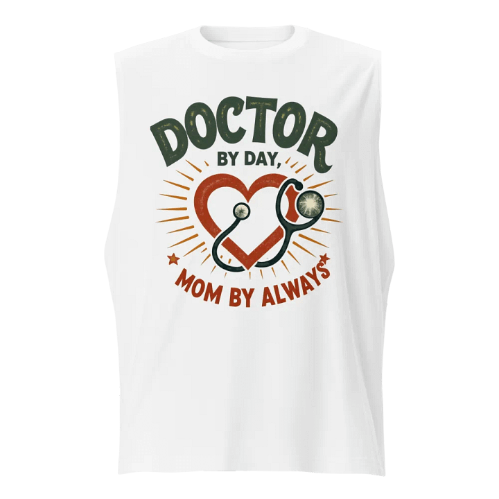 Doctor By Day, Mom By Always Muscle Tank product image (1)