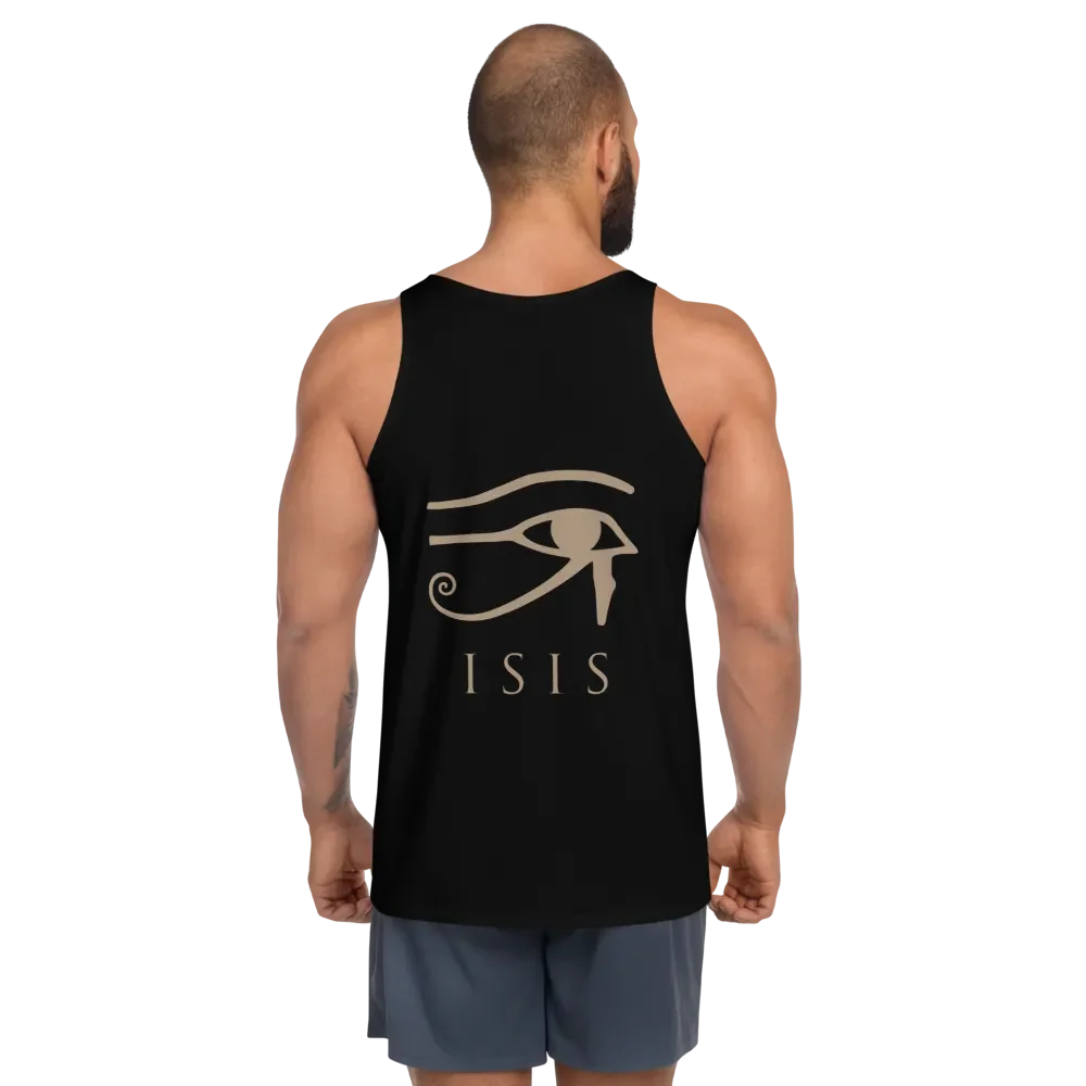 Isis Black All-Over Tank Top product image (4)