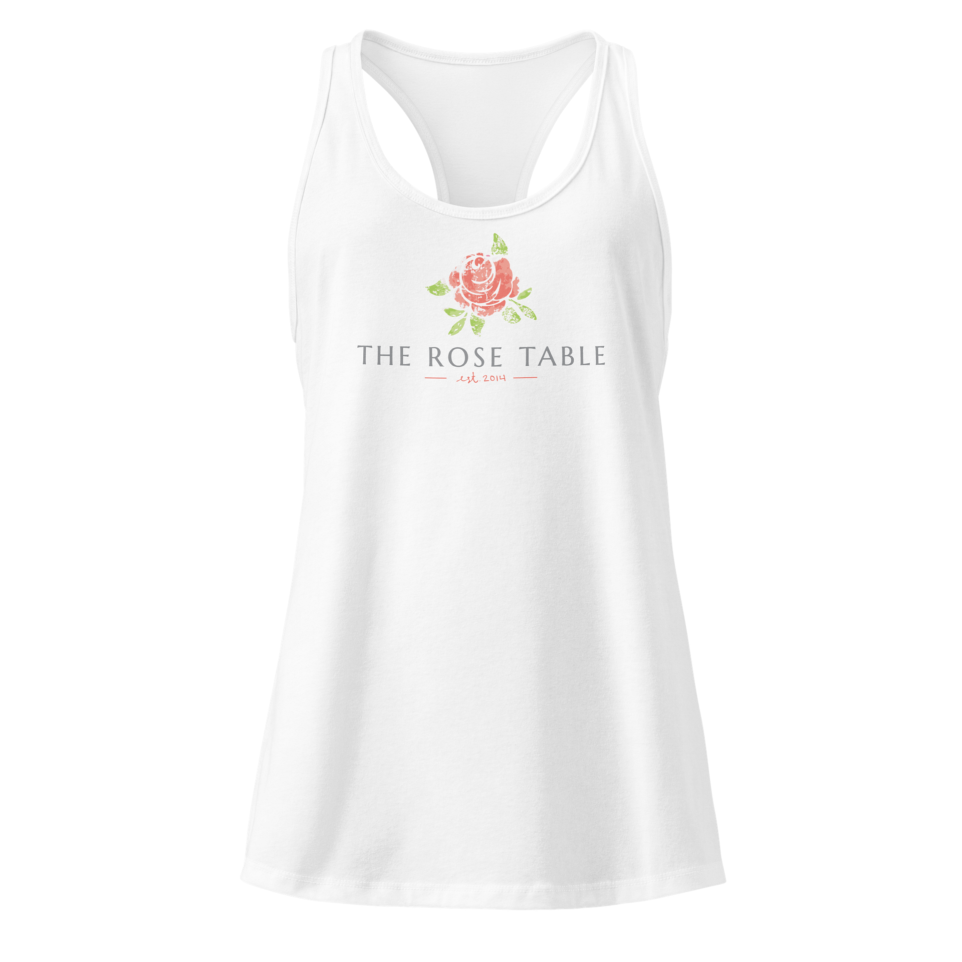 Rose Table Racerback Tank product image (5)
