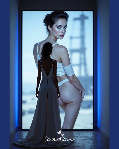 Facing Myself, Twice Over

A gown in the shadows, a bold stare on the screen—two sides of Sierra’s story colliding in one fra...