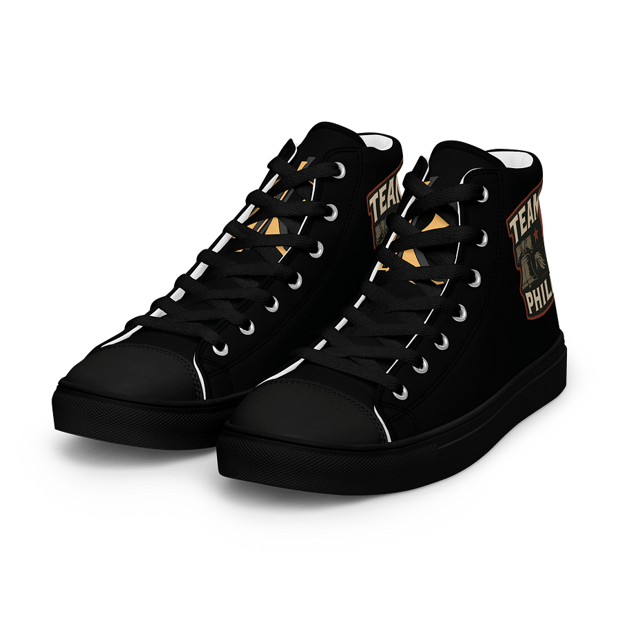 Team K Philly Women's High Top Canvas Shoes product image (6)