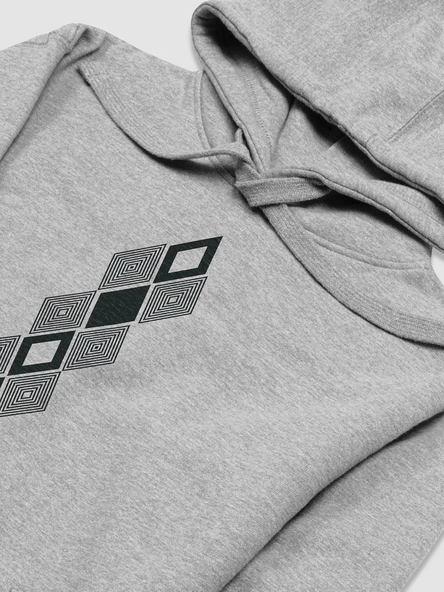 Black and white triangle design Hoodie product image (8)