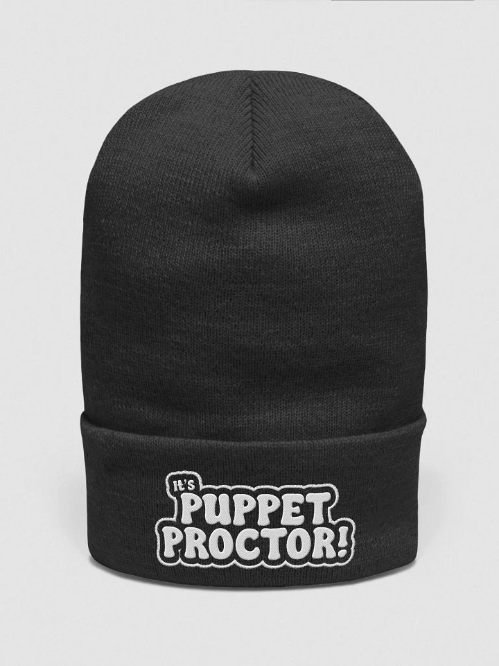 Puppet Proctor B&W Logo Silhouette Beanie product image (1)