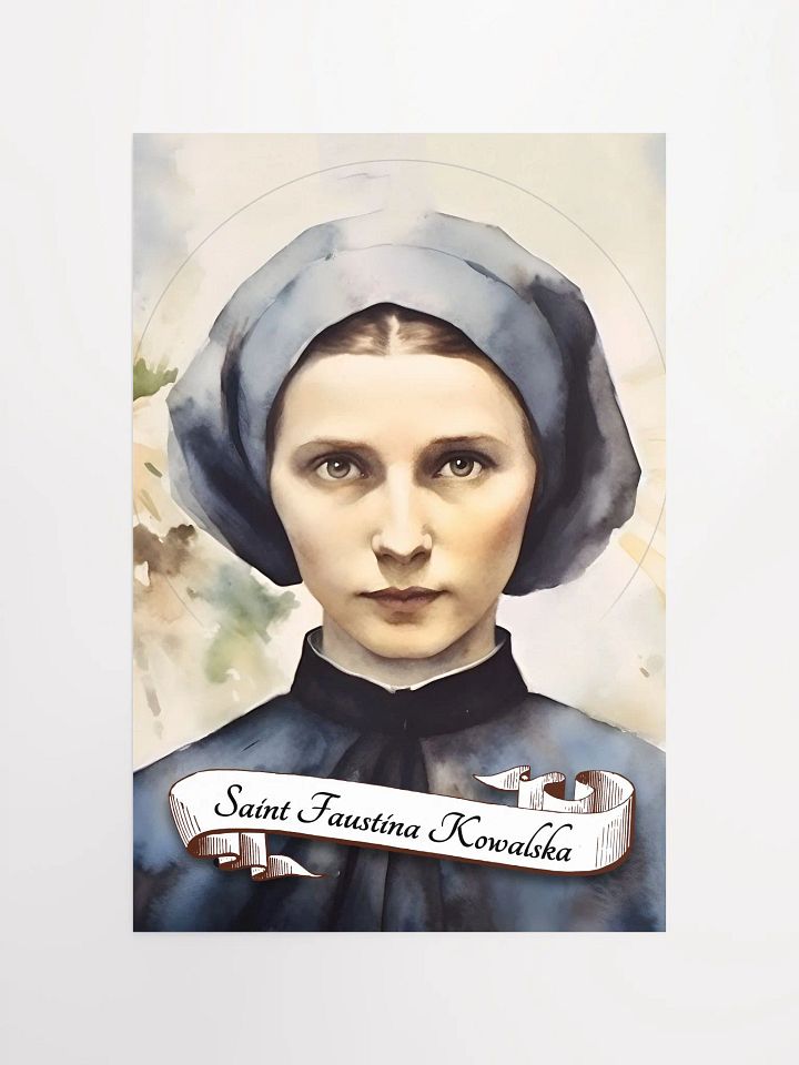 Saint Faustina Kowalska Poster product image (2)