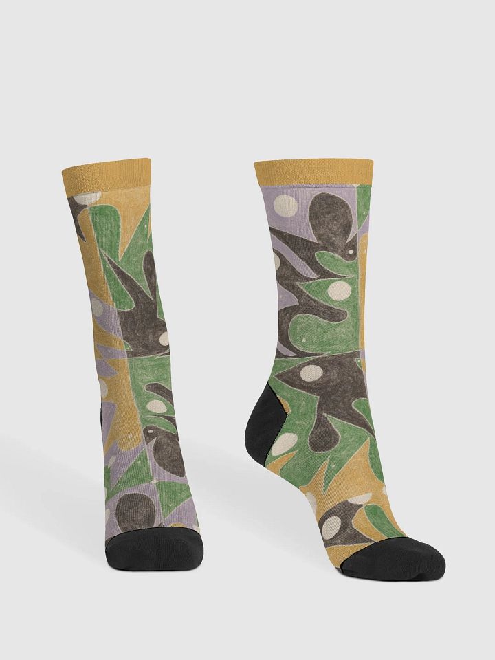Cartoon College 4 crew socks (var 1) product image (1)