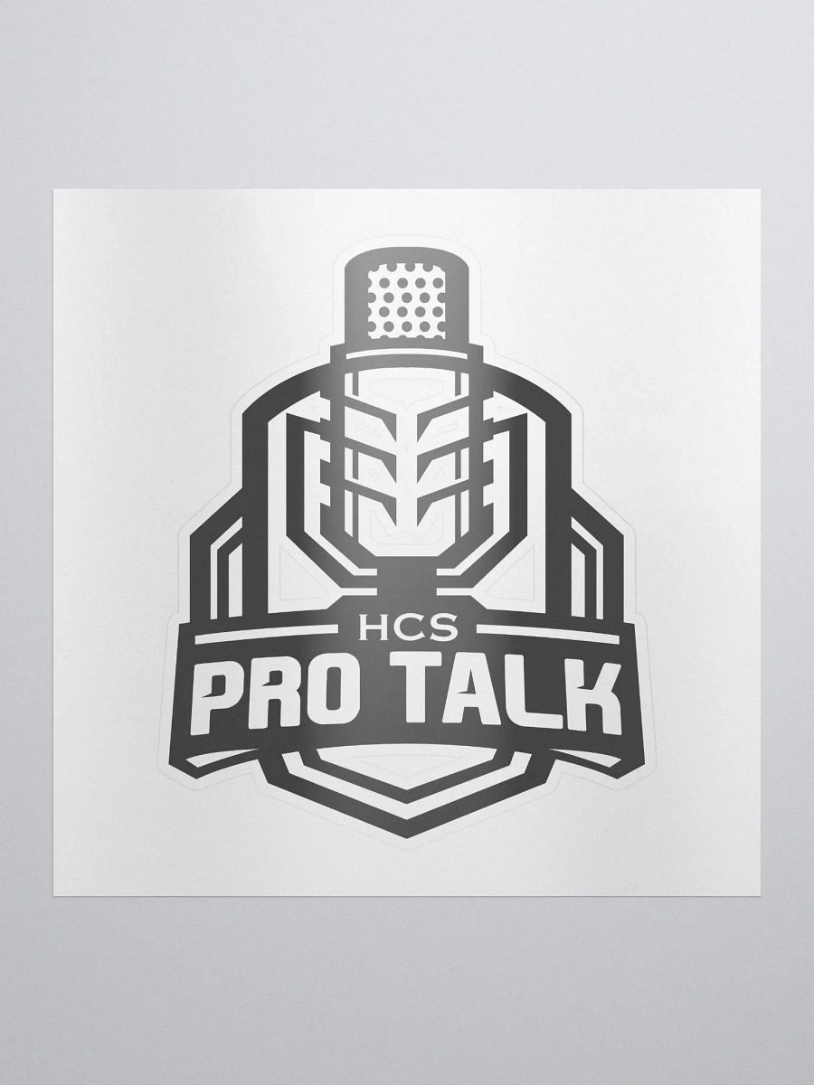 HPT Logo Sticker - Black product image (1)