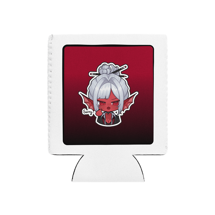 Sorry Emote Coozie (Red) product image (1)