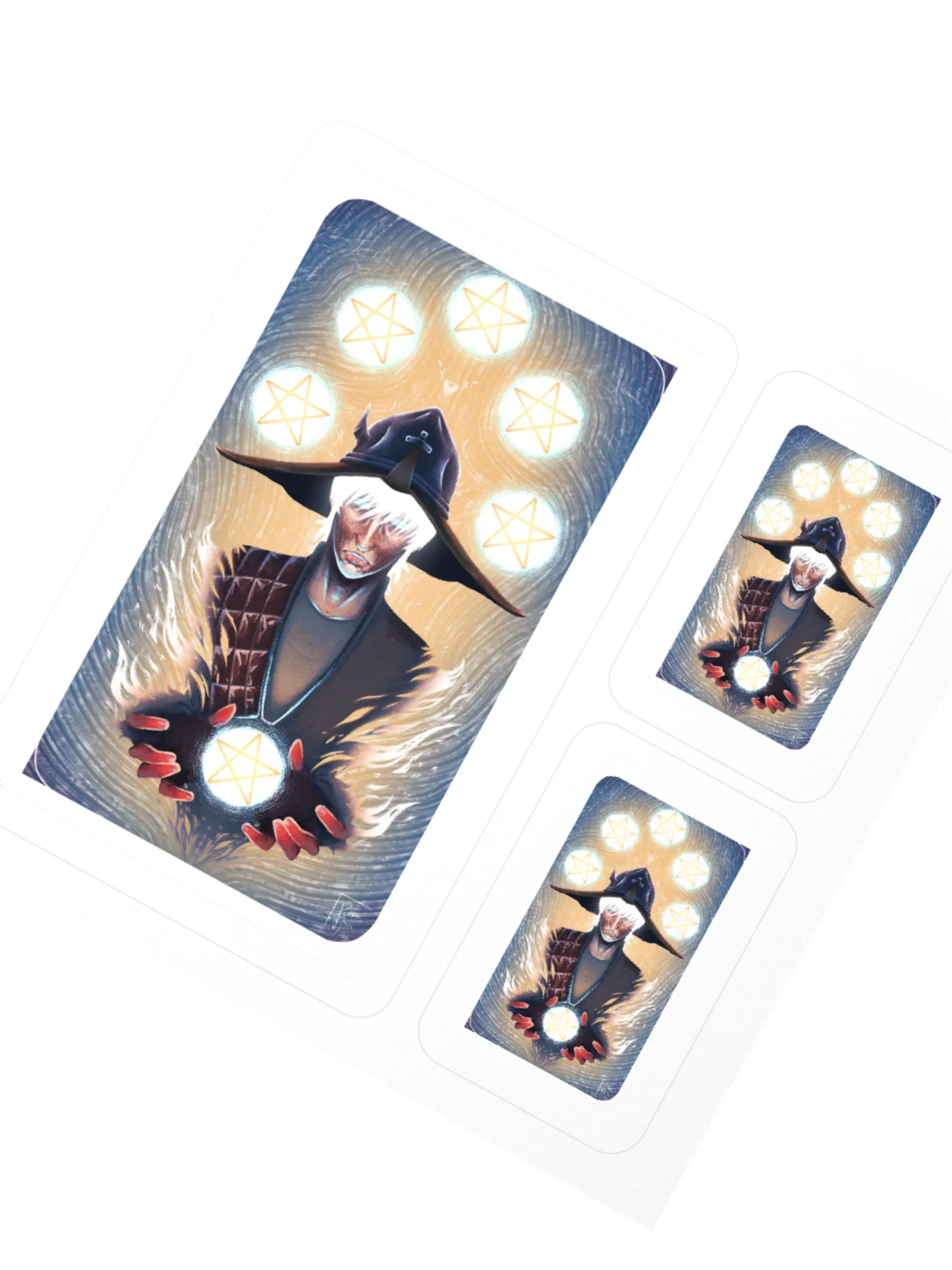 Six of Pentacles - Stickers product image (4)
