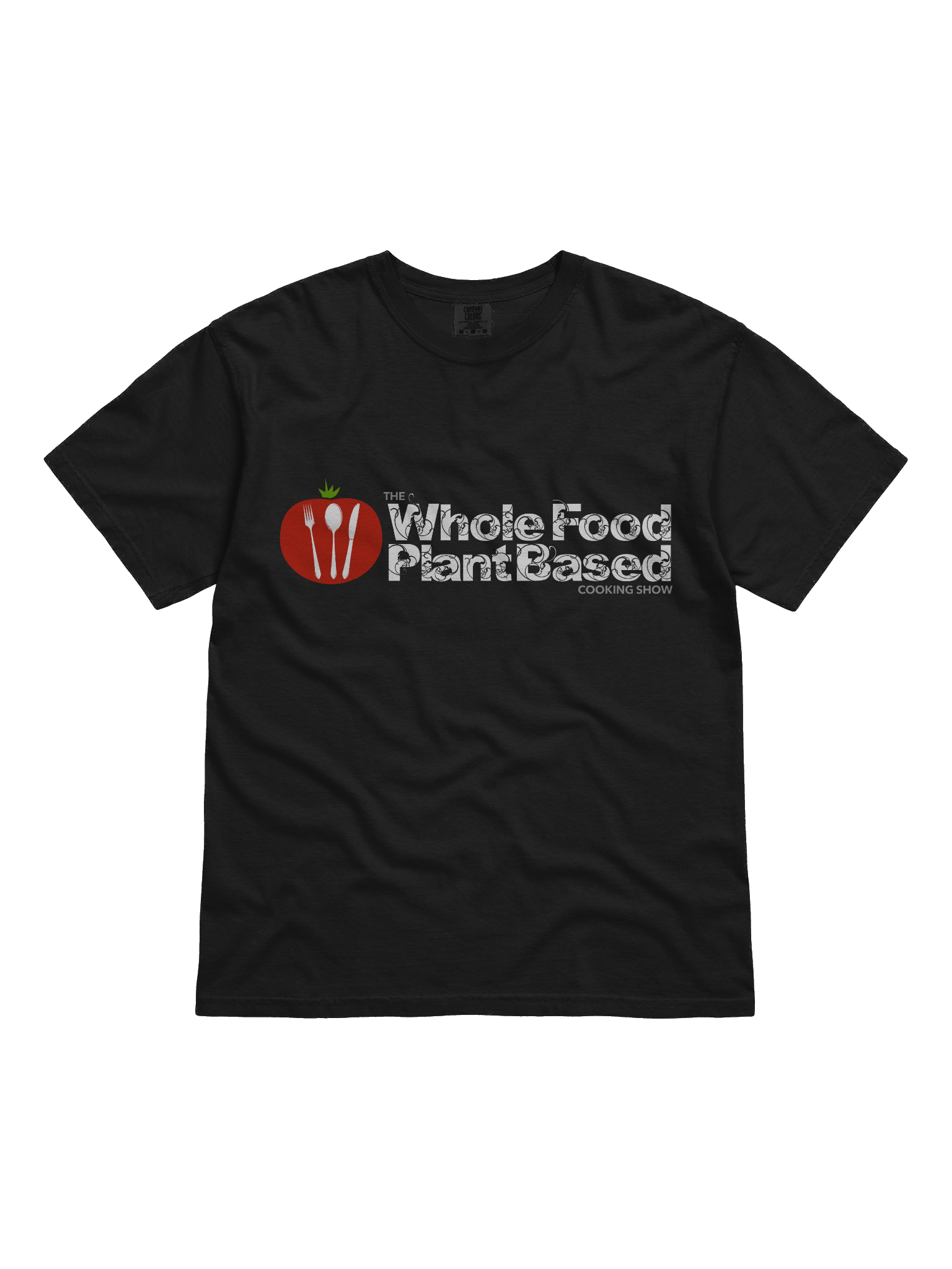 The Whole Food Plant-Based Cooking Show Tee - Dark product image (1)