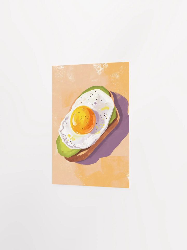 Eggcellent Avocado Toast Poster product image (3)