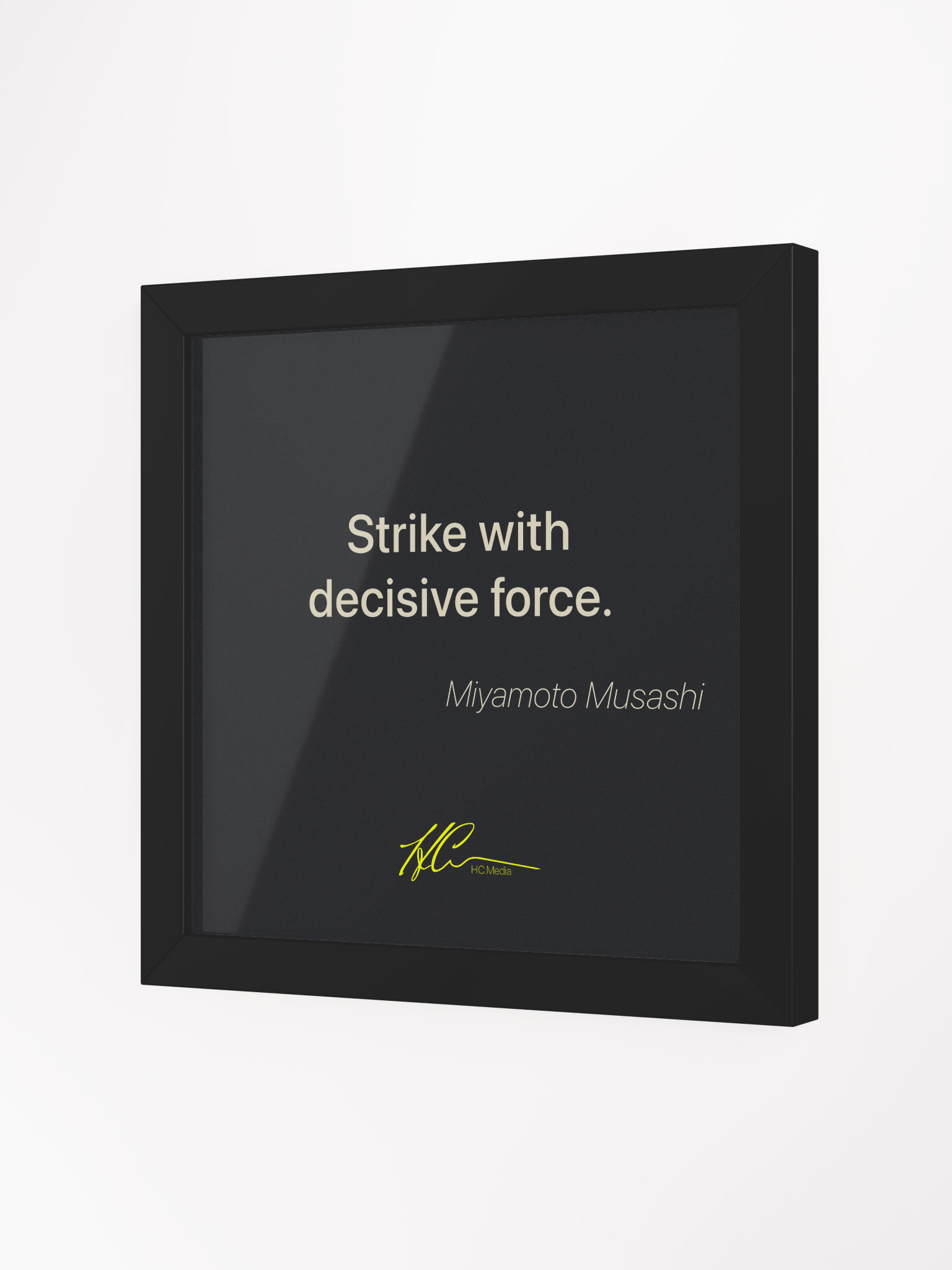 Miyamoto Musashi Q2 - Framed Poster product image (2)