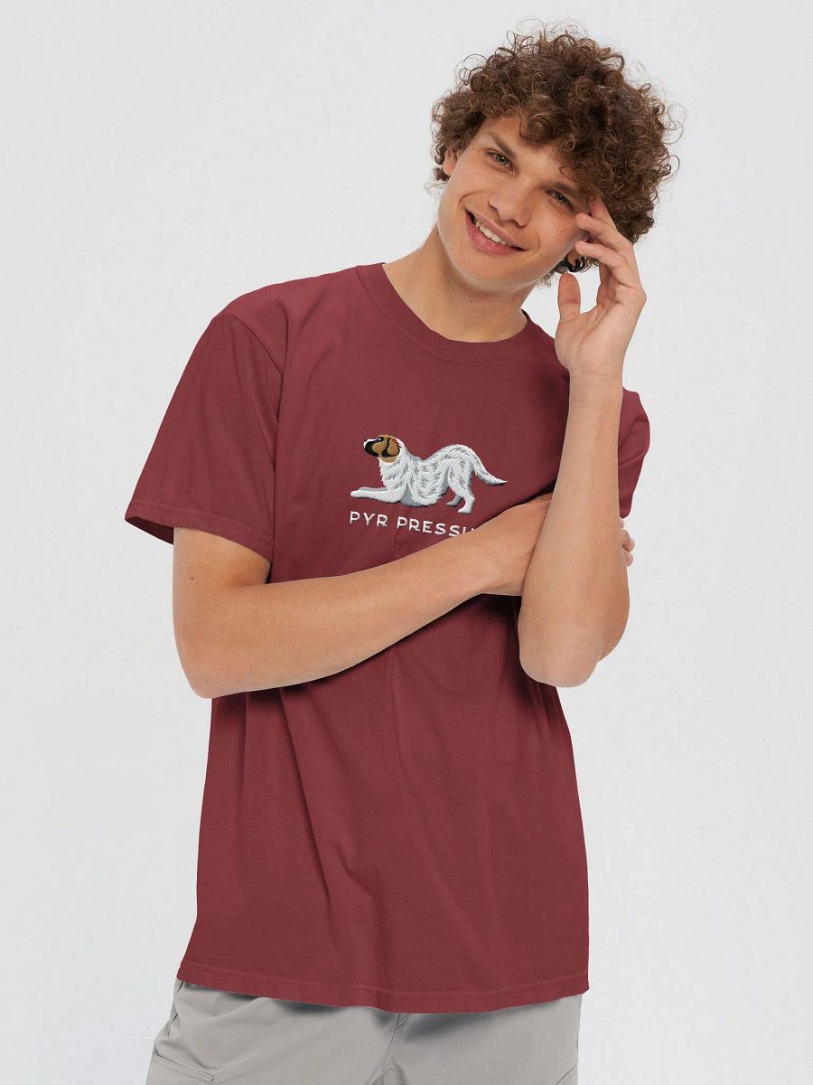 Pyr Pressure T-Shirt(Embroidered) of a Great Pyrenees(2) product image (10)
