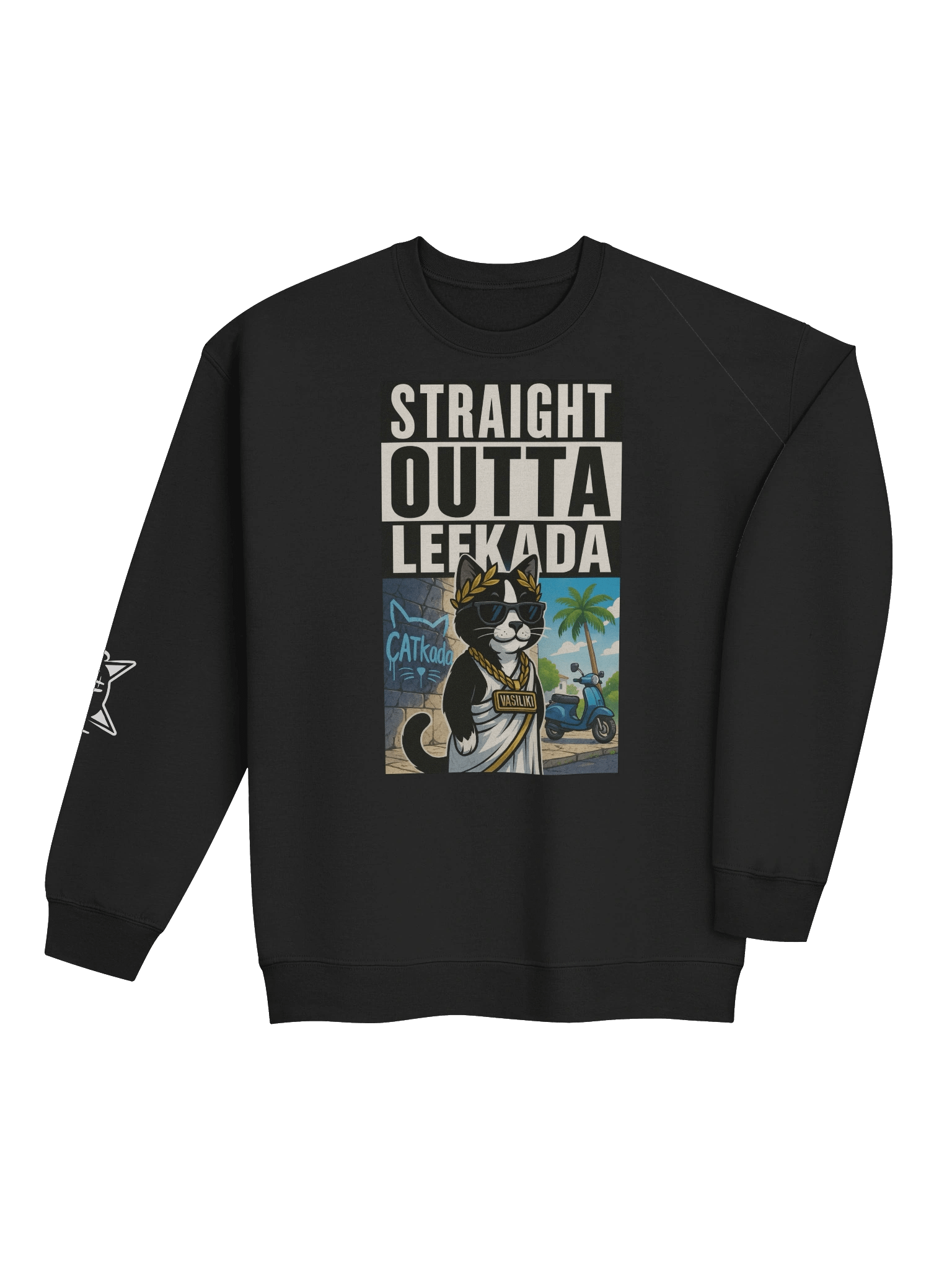 STRAIGHT OUTTA LEFKADA CREWNECK product image (12)
