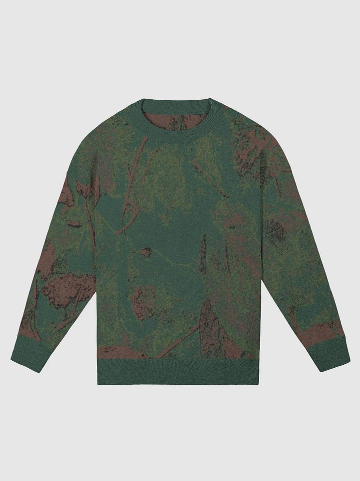 Knitted Crewneck Sweater Relaxed Fit - MossyOak - It Happennnns Camo product image (1)