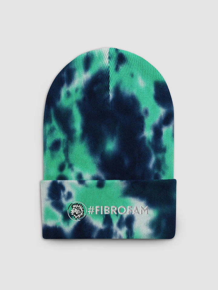 #FibroFam Tie-Dye Beanie product image (1)