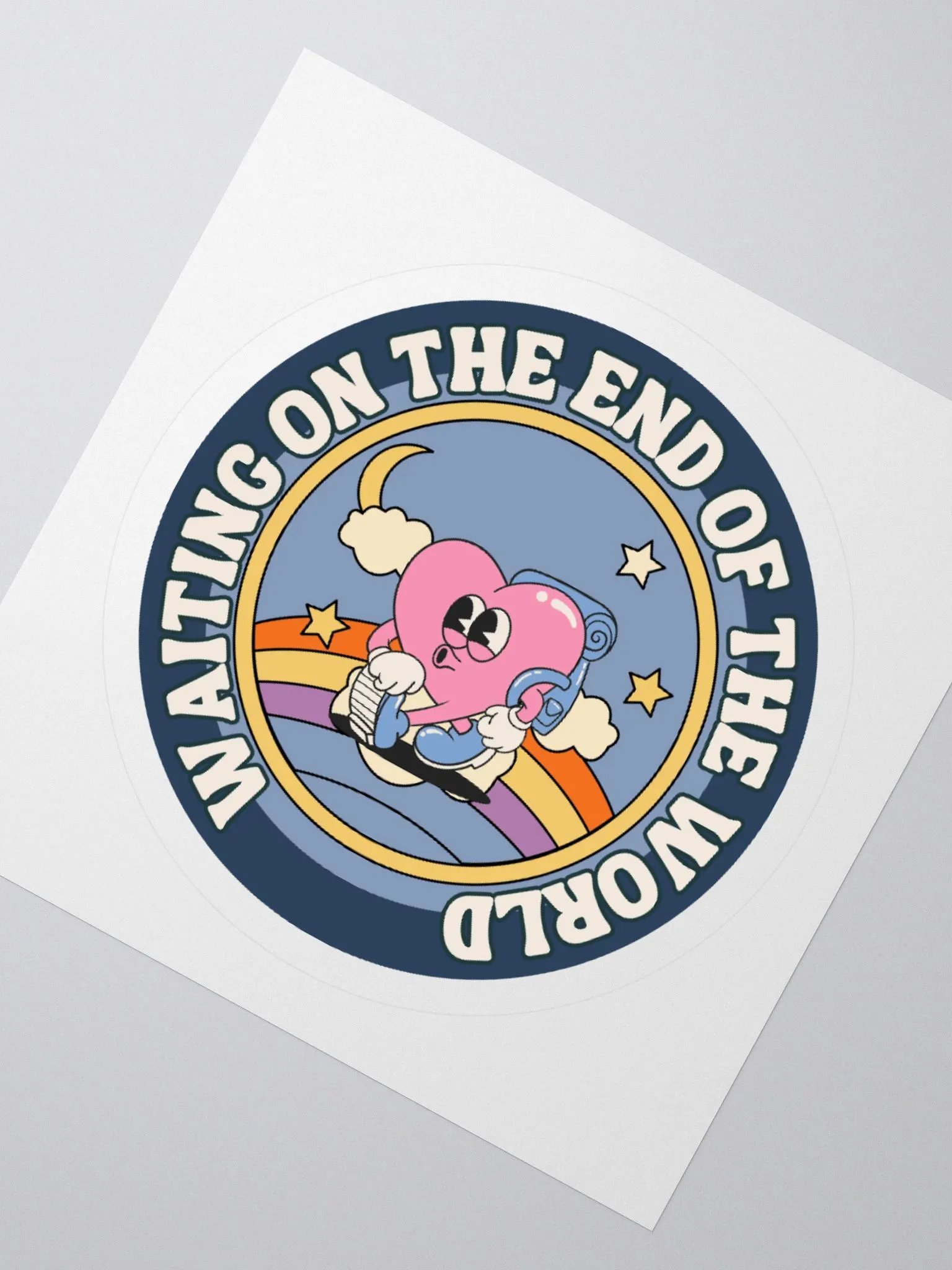 Apocalyptic Love Sticker product image (5)