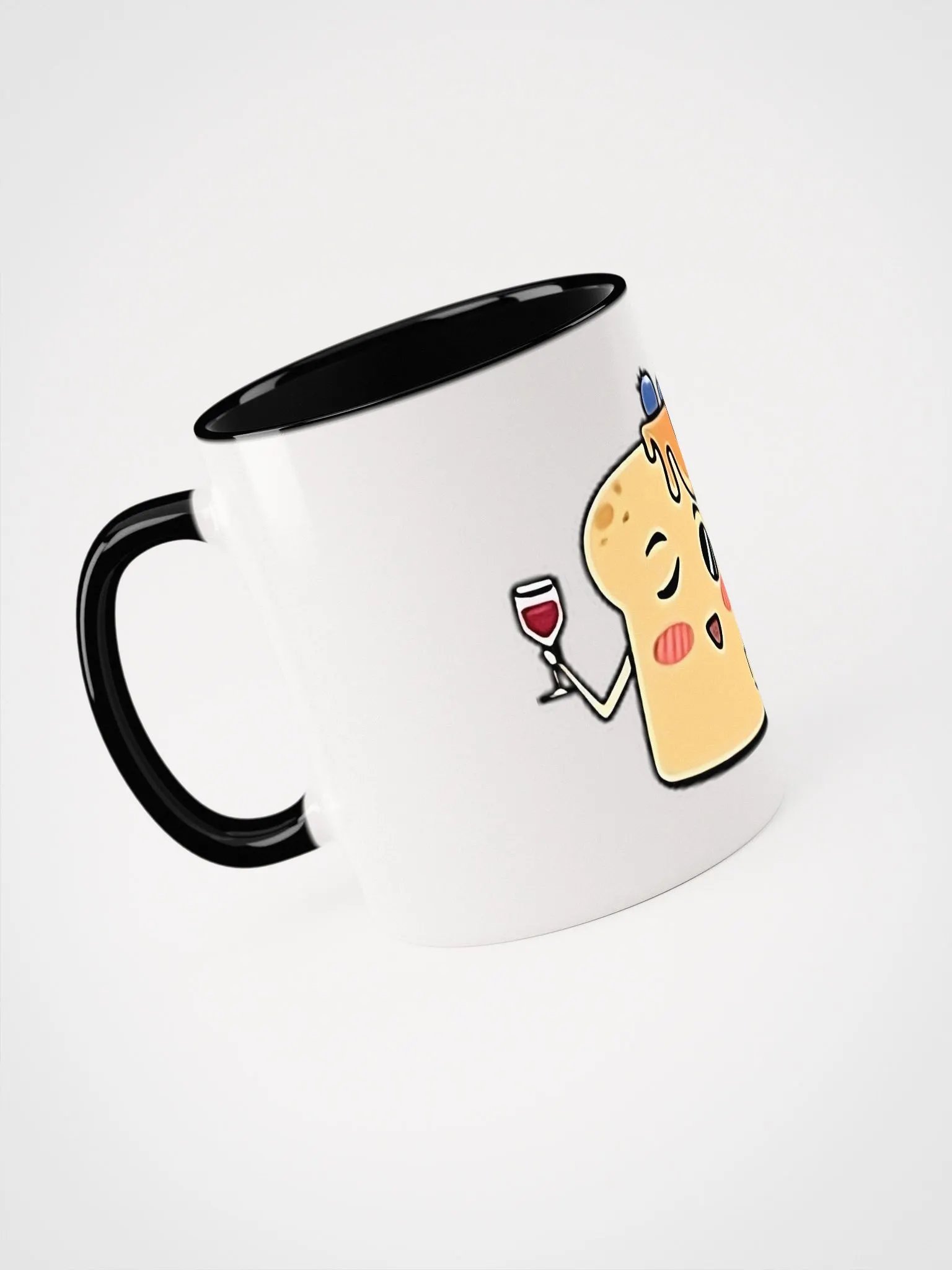 Fancy Toast Ceramic Mug (Color Inside) product image (4)