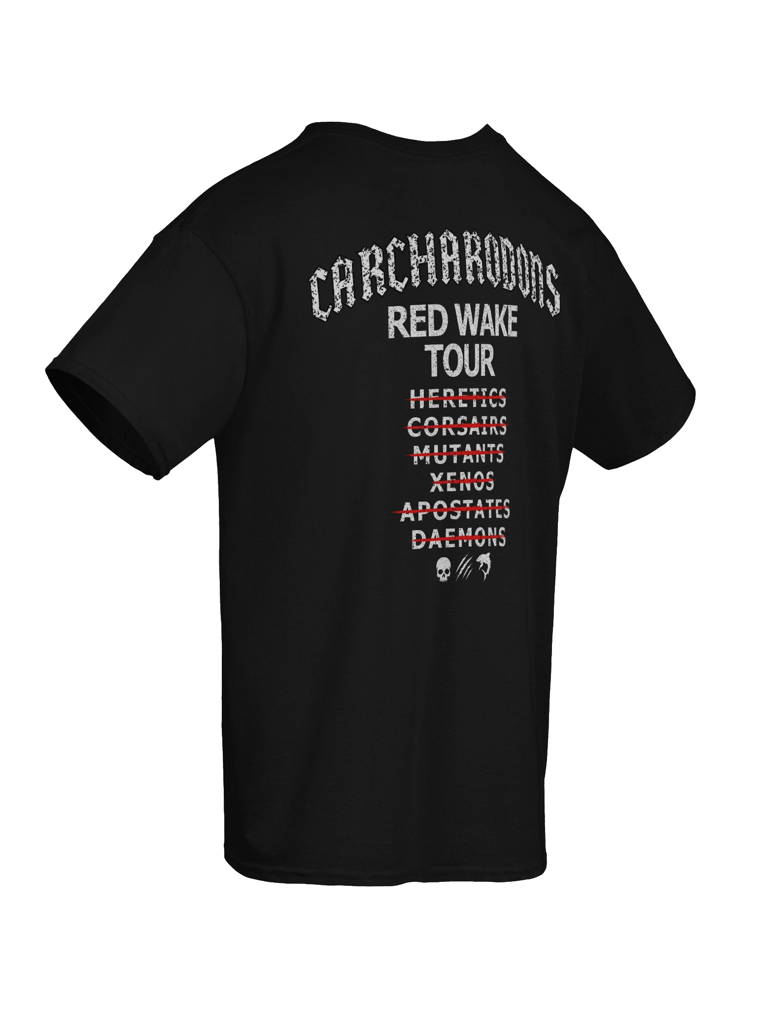 RED WAKE TOUR DELUXE T-SHIRT product image (5)