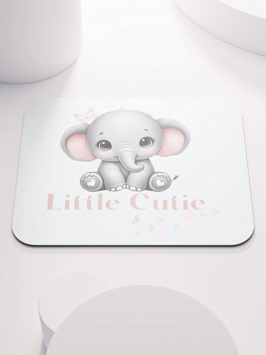 Little Cutie Elephant Mouse Pad product image (1)