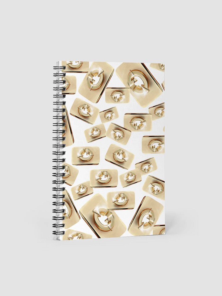 Coin Spiral Notebook product image (1)