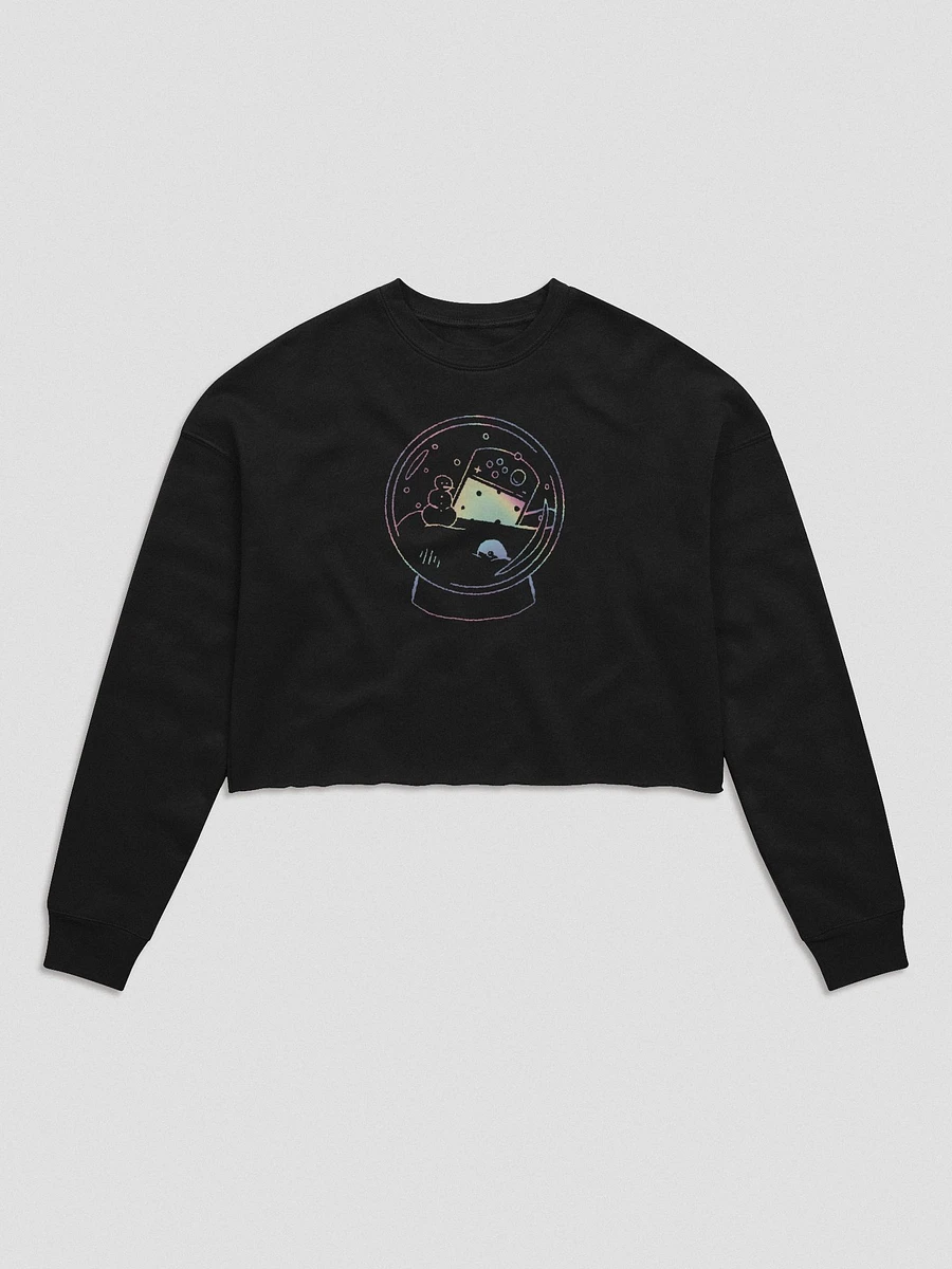 Snow Globe Nintendo Switch Crop Sweater product image (2)