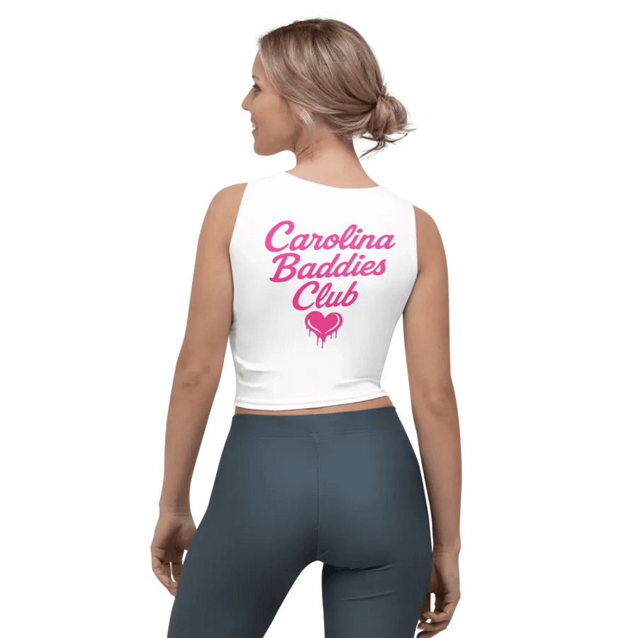 Women's "Carolina Baddies Club" Crop Top Tank Top product image (2)