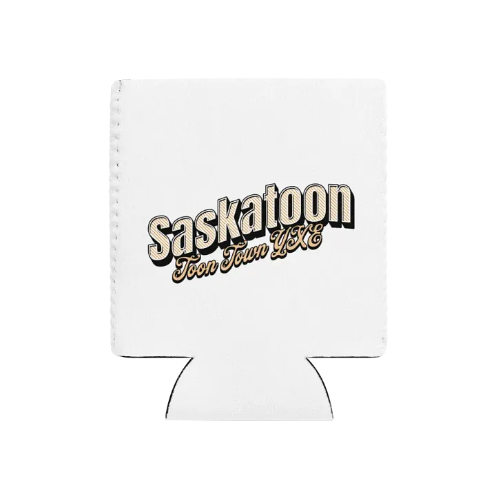 Saskatoon Toon Town YXE Can Cooler product image (1)