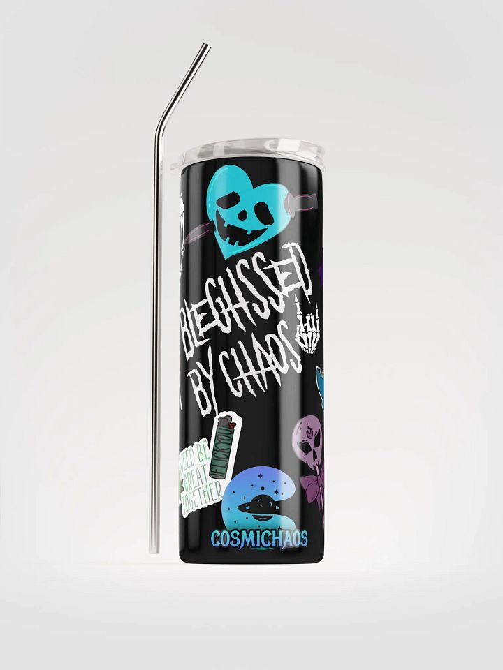 Chaos Art Sticker Bomb Tumbler product image (1)