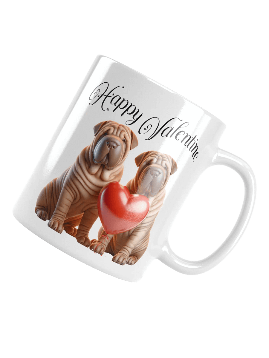 Romantic Valentine Shar Pei Mug product image (5)
