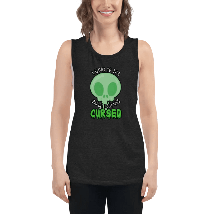 All I Got Was Cursed - Monk - Women's Style Muscle Tank product image (6)