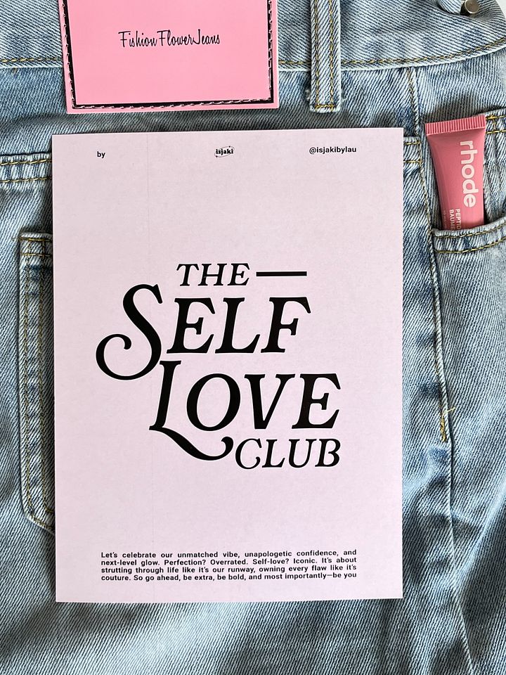 Self Love Club Pink Print product image (1)