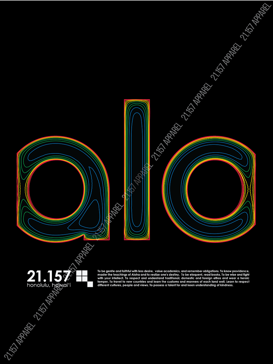 Bold Aloha (Light Graphic) Shirt product image (5)