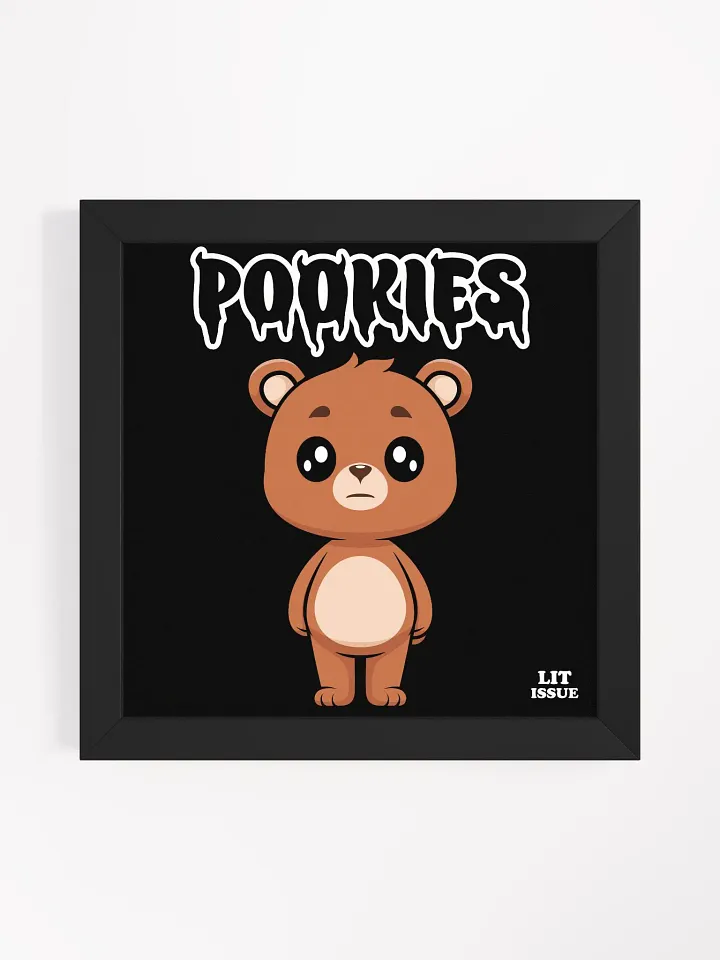 Dark Pookie- Framed Art Print product image (1)
