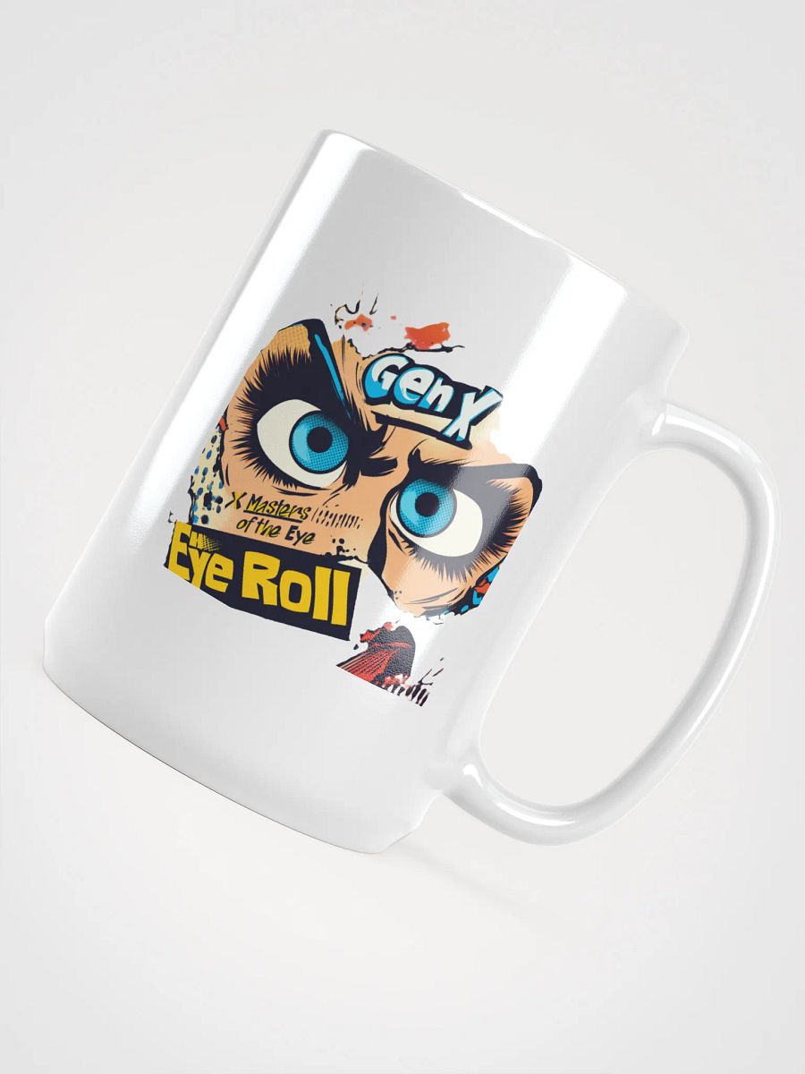 "Masters of the Eye Roll Mug – Funny Coffee Cup with Sassy Attitude!" product image (4)