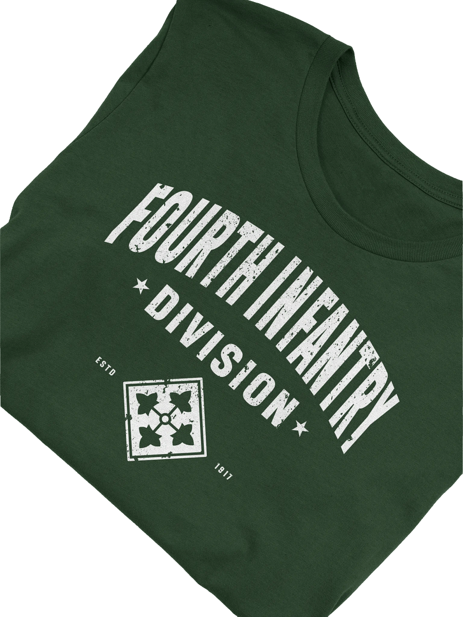 4th Infantry Division - Ivy Division "Distressed" T-Shirt product image (46)