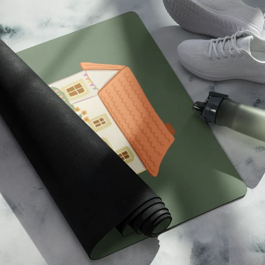 Cottage Garden Dream \ yoga mat (forest) (US) product image (6)
