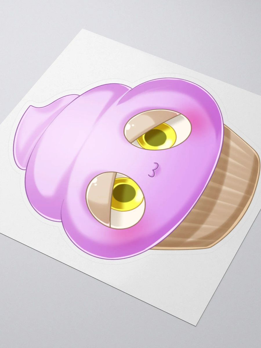 Plum the Muffin Plush Sticker product image (8)