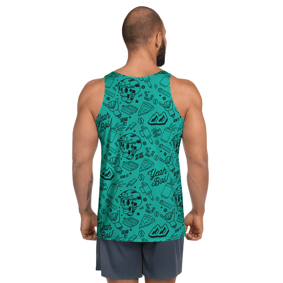 Dropn Diamondz Tank Green product image (4)