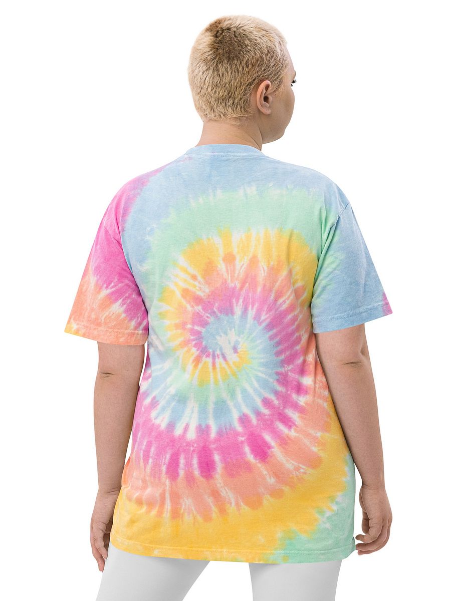 Bród Meaning Pride - Tie-Dye Embroidered Irish / Gaeilge T-shirt for PRIDE 🏳️‍🌈 product image (8)