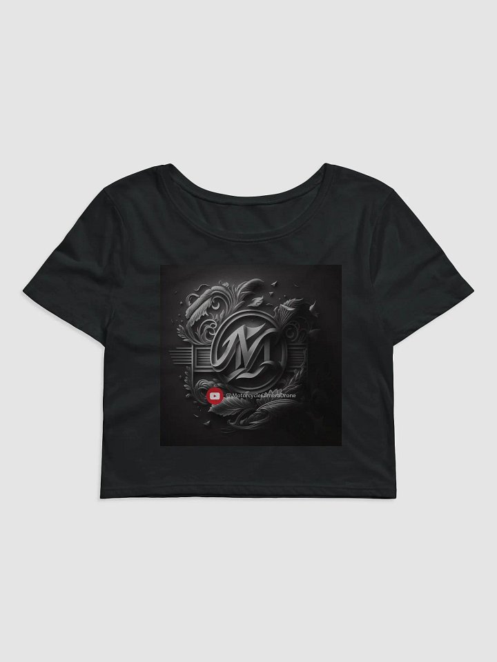 Monogram Metallic Crop Tee product image (1)