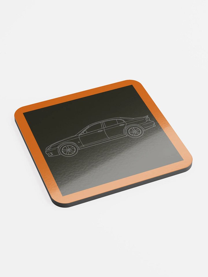 Too Old Classics Jaguar S-Type R Cork Coaster 4-Piece Set product image (2)