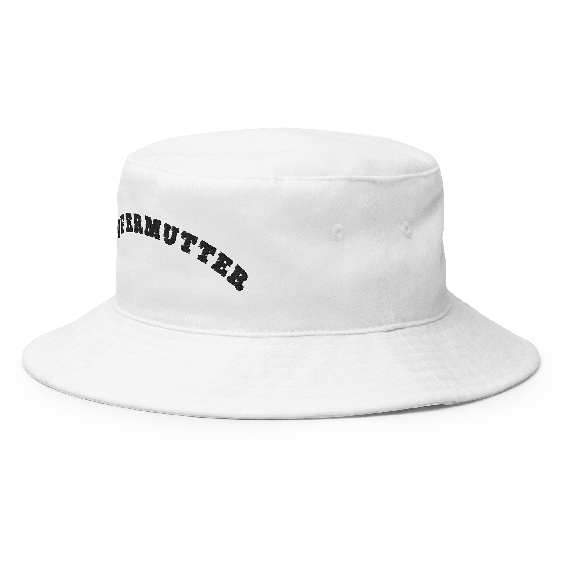 WooferMutter White Bucket Hat product image (2)