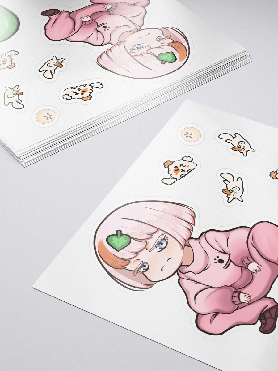 Squatting & Leaf Stickers product image (5)