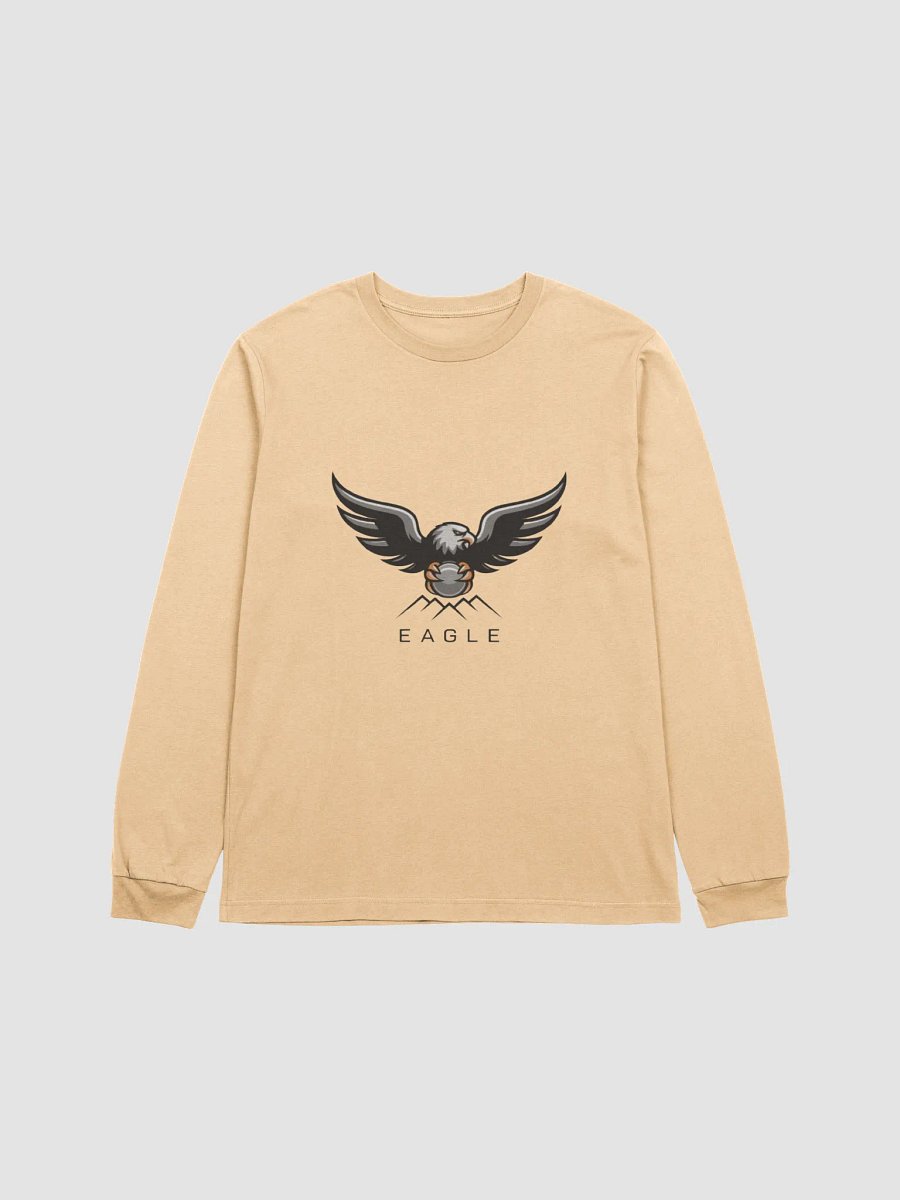 Unisex Long Sleeve T-Shirt with Majestic Eagle Design - Supersoft Comfort product image (1)