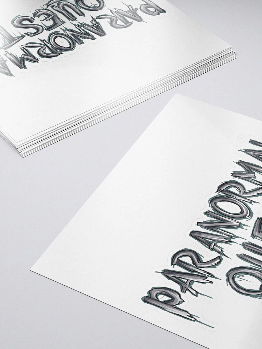 Zombie Logo Sticker product image (5)