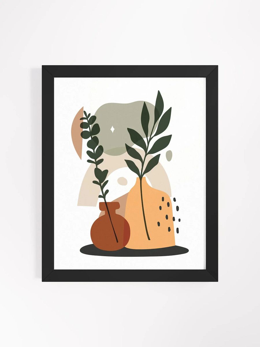 Earthy Vases Matte Poster product image (1)