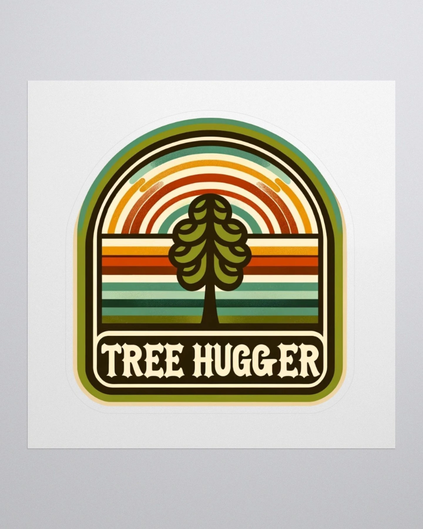 🌳✨ Show your love for nature with our Tree Hugger sticker! Perfect for adding a touch of eco-friendly flair to your laptop, w...