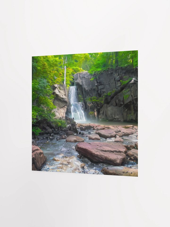 Tranquil Cascading Waters Poster product image (7)