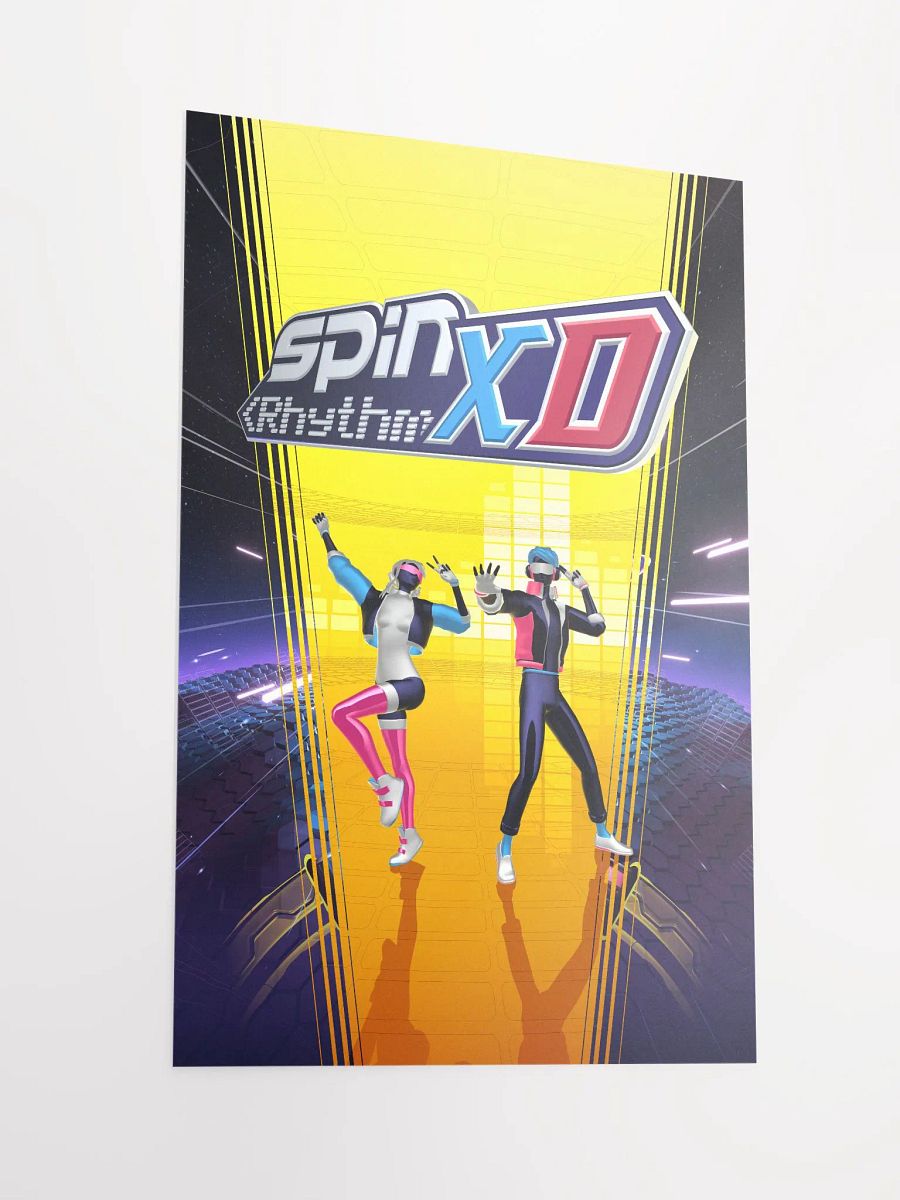 Spin Rhythm XD Heroes Matte Poster product image (5)
