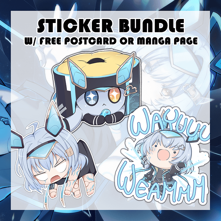 Sticker Pack: Launch product image (2)